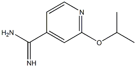 2-isopropoxypyridine-4-carboximidamide Structure