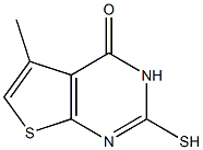 2-mercapto-5-methylthieno[2,3-d]pyrimidin-4(3H)-one 구조식 이미지