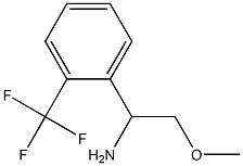 2-methoxy-1-[2-(trifluoromethyl)phenyl]ethanamine 구조식 이미지