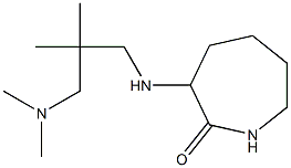 3-({2-[(dimethylamino)methyl]-2-methylpropyl}amino)azepan-2-one Structure