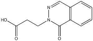 3-(1-oxophthalazin-2(1H)-yl)propanoic acid Structure