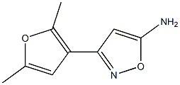 3-(2,5-dimethylfuran-3-yl)-1,2-oxazol-5-amine Structure