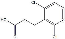3-(2,6-dichlorophenyl)propanoic acid Structure
