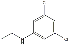 3,5-dichloro-N-ethylaniline 구조식 이미지