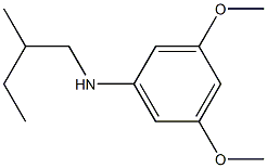 3,5-dimethoxy-N-(2-methylbutyl)aniline 구조식 이미지