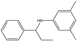 3,5-dimethyl-N-(1-phenylpropyl)aniline 구조식 이미지