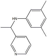 3,5-dimethyl-N-[1-(pyridin-3-yl)ethyl]aniline 구조식 이미지