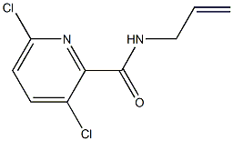3,6-dichloro-N-(prop-2-en-1-yl)pyridine-2-carboxamide 구조식 이미지