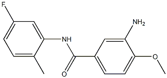 3-amino-N-(5-fluoro-2-methylphenyl)-4-methoxybenzamide Structure