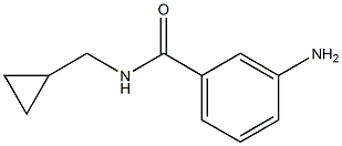 3-amino-N-(cyclopropylmethyl)benzamide 구조식 이미지