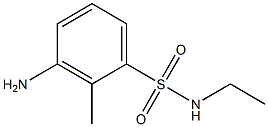 3-amino-N-ethyl-2-methylbenzene-1-sulfonamide 구조식 이미지