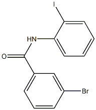 3-bromo-N-(2-iodophenyl)benzamide Structure