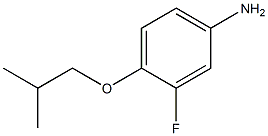 3-fluoro-4-(2-methylpropoxy)aniline Structure