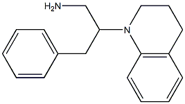 3-phenyl-2-(1,2,3,4-tetrahydroquinolin-1-yl)propan-1-amine Structure