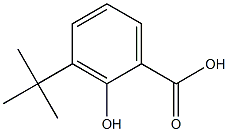 3-tert-butyl-2-hydroxybenzoic acid Structure