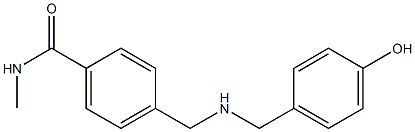 4-({[(4-hydroxyphenyl)methyl]amino}methyl)-N-methylbenzamide 구조식 이미지