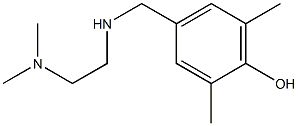 4-({[2-(dimethylamino)ethyl]amino}methyl)-2,6-dimethylphenol Structure