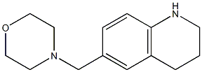 4-(1,2,3,4-tetrahydroquinolin-6-ylmethyl)morpholine Structure