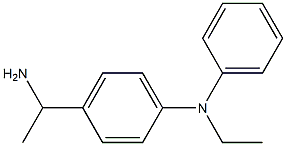 4-(1-aminoethyl)-N-ethyl-N-phenylaniline 구조식 이미지