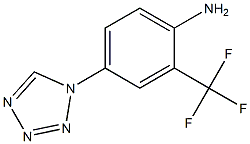 4-(1H-tetrazol-1-yl)-2-(trifluoromethyl)aniline Structure