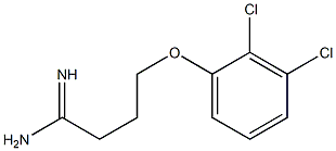 4-(2,3-dichlorophenoxy)butanimidamide Structure
