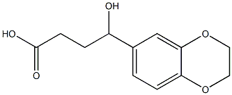 4-(2,3-dihydro-1,4-benzodioxin-6-yl)-4-hydroxybutanoic acid Structure