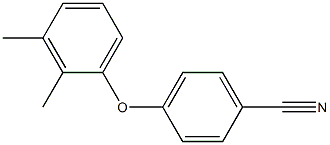 4-(2,3-dimethylphenoxy)benzonitrile Structure