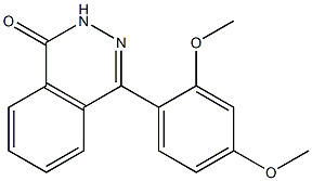 4-(2,4-dimethoxyphenyl)-1,2-dihydrophthalazin-1-one Structure