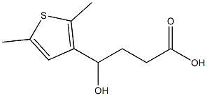 4-(2,5-dimethylthiophen-3-yl)-4-hydroxybutanoic acid Structure