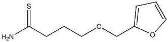 4-(2-furylmethoxy)butanethioamide 구조식 이미지