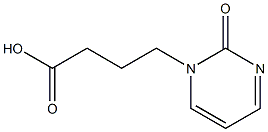 4-(2-oxo-1,2-dihydropyrimidin-1-yl)butanoic acid Structure