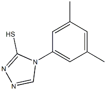 4-(3,5-dimethylphenyl)-4H-1,2,4-triazole-3-thiol Structure