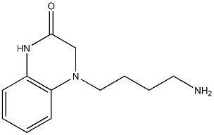 4-(4-aminobutyl)-1,2,3,4-tetrahydroquinoxalin-2-one Structure