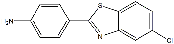 4-(5-chloro-1,3-benzothiazol-2-yl)aniline Structure