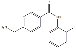 4-(aminomethyl)-N-(2-iodophenyl)benzamide Structure