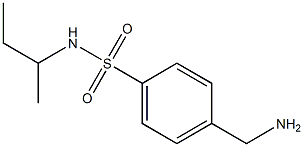 4-(aminomethyl)-N-(sec-butyl)benzenesulfonamide Structure