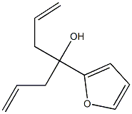 4-(furan-2-yl)hepta-1,6-dien-4-ol 구조식 이미지