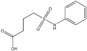 4-(phenylsulfamoyl)butanoic acid 구조식 이미지