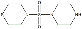 4-(piperazine-1-sulfonyl)thiomorpholine Structure