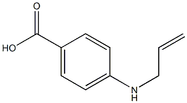 4-(prop-2-en-1-ylamino)benzoic acid 구조식 이미지