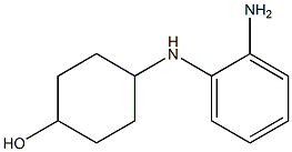 4-[(2-aminophenyl)amino]cyclohexan-1-ol 구조식 이미지