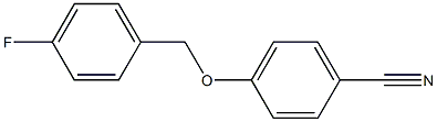 4-[(4-fluorophenyl)methoxy]benzonitrile 구조식 이미지