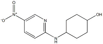 4-[(5-nitropyridin-2-yl)amino]cyclohexan-1-ol 구조식 이미지
