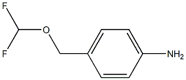 4-[(difluoromethoxy)methyl]aniline 구조식 이미지