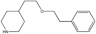 4-[2-(2-phenylethoxy)ethyl]piperidine 구조식 이미지