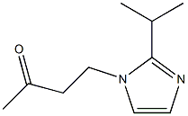 4-[2-(propan-2-yl)-1H-imidazol-1-yl]butan-2-one Structure