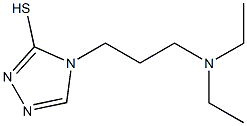 4-[3-(diethylamino)propyl]-4H-1,2,4-triazole-3-thiol Structure