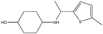 4-{[1-(5-methylthiophen-2-yl)ethyl]amino}cyclohexan-1-ol Structure