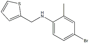 4-bromo-2-methyl-N-(thiophen-2-ylmethyl)aniline Structure