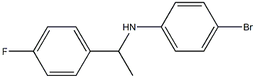 4-bromo-N-[1-(4-fluorophenyl)ethyl]aniline 구조식 이미지